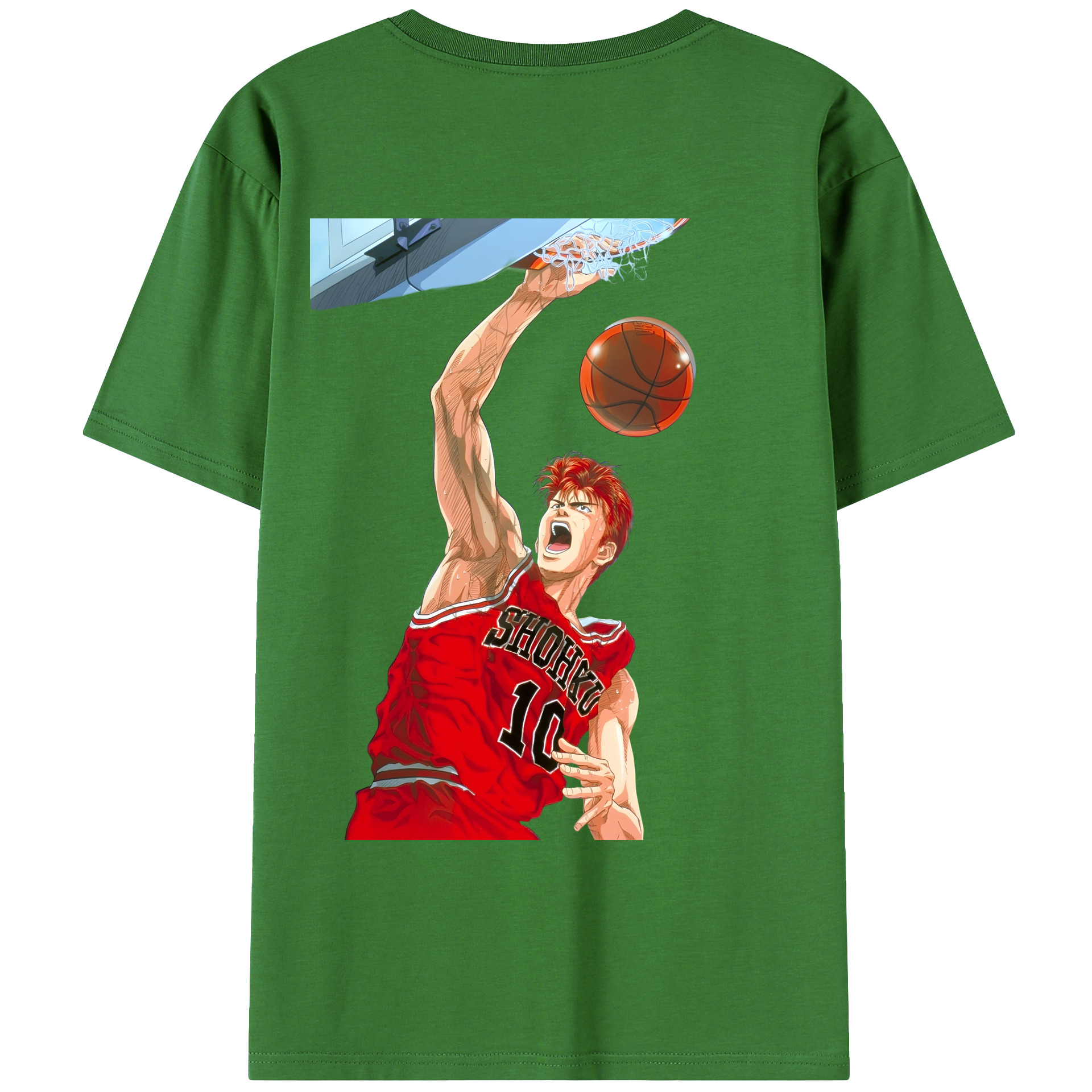 （画像用） SLAM DUNK／スラムダンク レディース半袖Tシャツ(バックプリント)